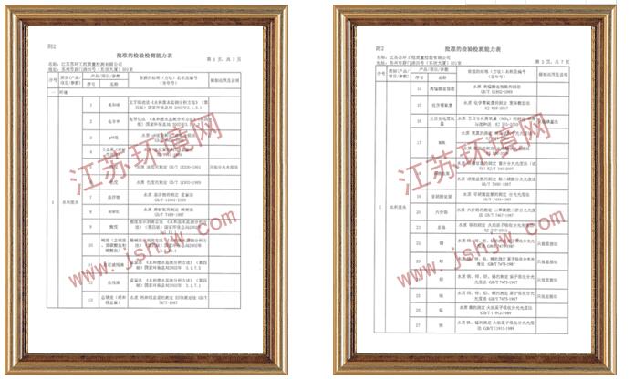 工程室内环境检测费收费标准镇江环境检测